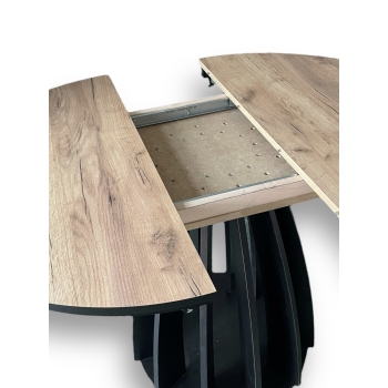 Nowoczesny stół rozkładany STL220/1 – styl, funkcjonalność i wyjątkowy design lamele