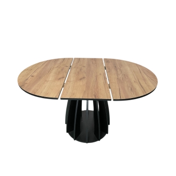 Nowoczesny stół rozkładany STL220/1 – styl, funkcjonalność i wyjątkowy design lamele