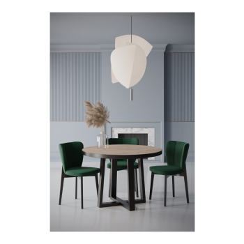 Krzesło tapicerowane kt67 nogi drewniane loft nowoczesne uniwersalne