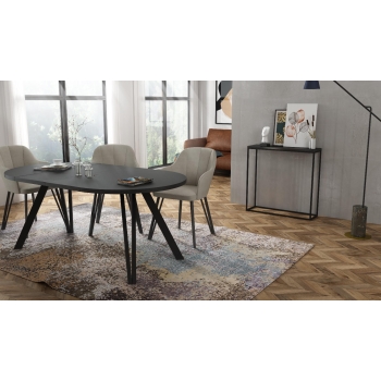 Rozkładany stół jadalniany 100-180cm stl291/2 – elegancja i funkcjonalność w jednym